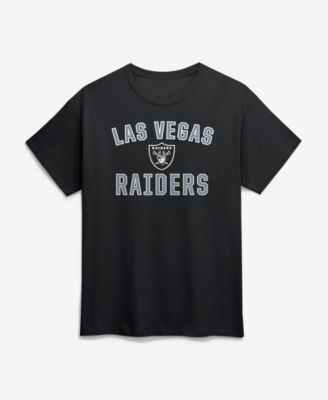 Men's Black Las Vegas Raiders Cotton Victory Arch T-Shirt