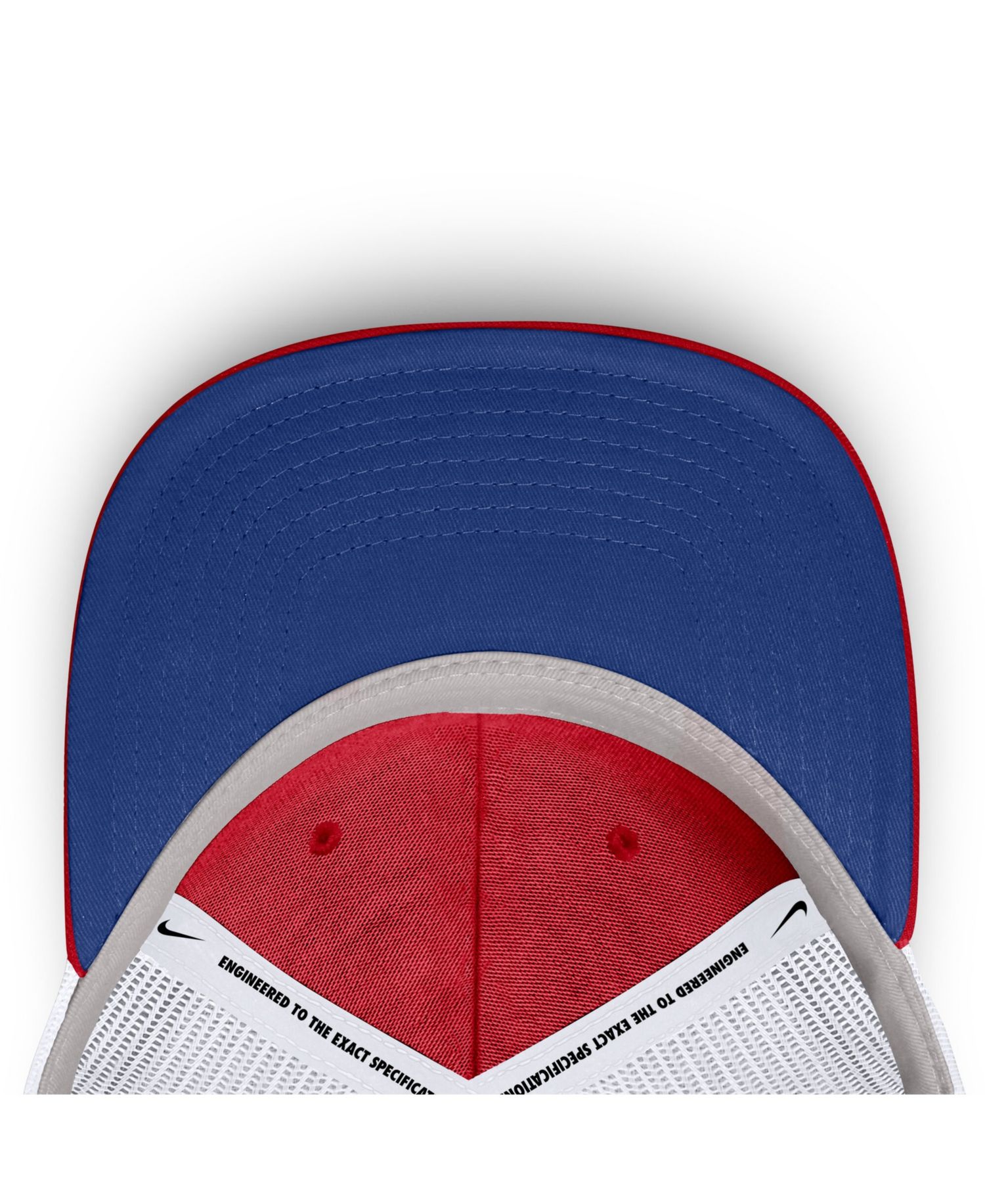 Men's Red Philadelphia Phillies Primetime Club Adjustable Trucker Hat