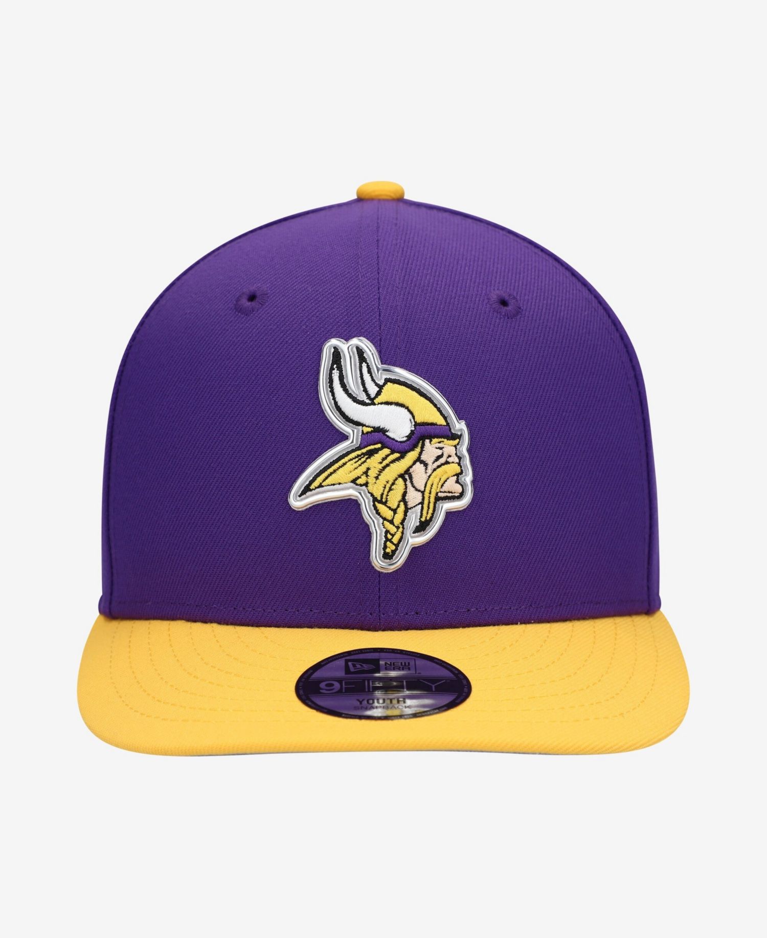 Big Boys and Girls Purple/Gold Minnesota Vikings 2026 NFL Draft Pre-Curved 9FIFTY Snapback Hat