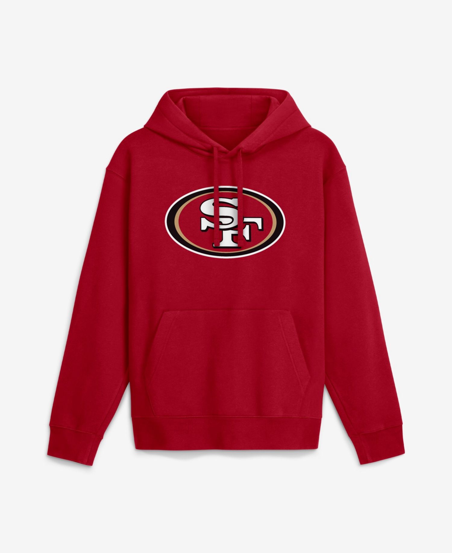 Men's George Kittle Scarlet San Francisco 49ers Name & Number Hoodie