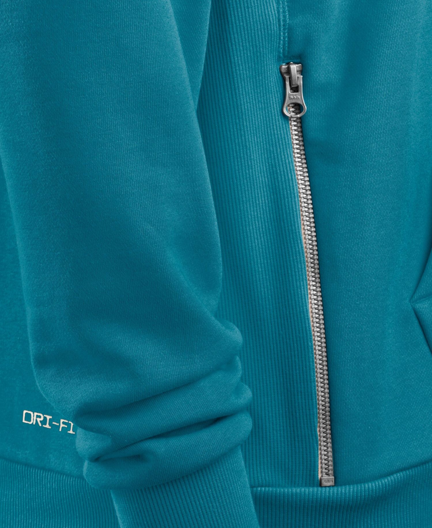 Men's Teal Jacksonville Jaguars Standard Issue Replay Officials Alternate Dri-FIT Hoodie