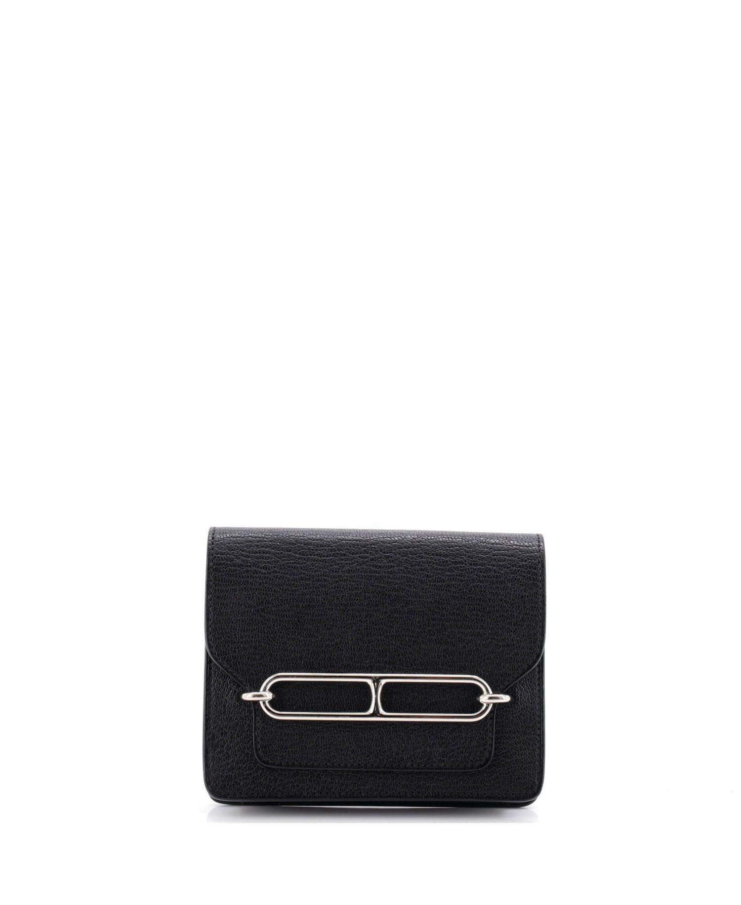 Pre-Owned Hermes Roulis Slim Wallet Chevre Mysore
