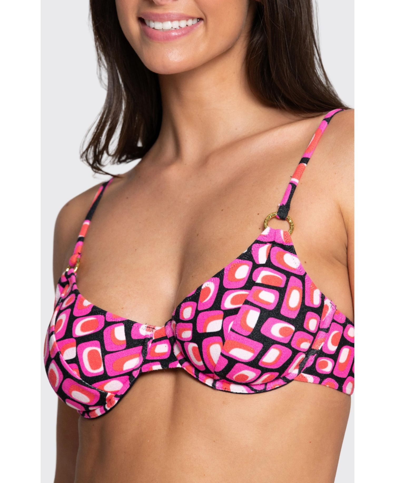 Women's Rosa Underwire Adjustable-Strap Bikini Top