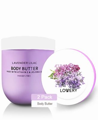 2 piece Lilac Whipped Body Butter with Jojoba Oil and Shea Butter
