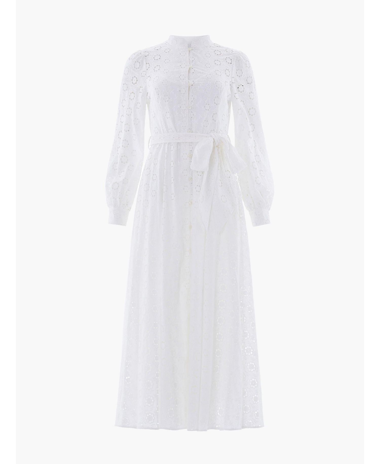 women's Romilly Cotton Long Sleeve Shirt Dress