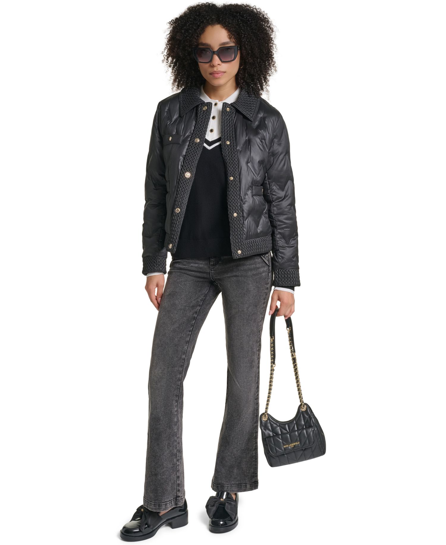 Women's Heat-Seal Quilted Puffer Jacket