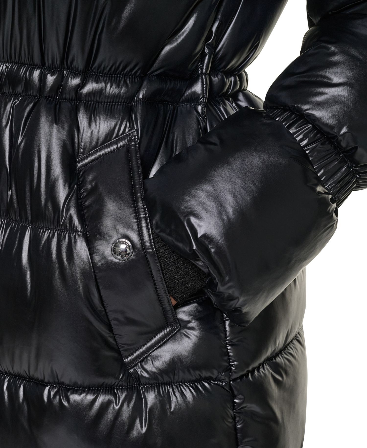 Women's Hooded-Anorak Maxi Puffer Coat