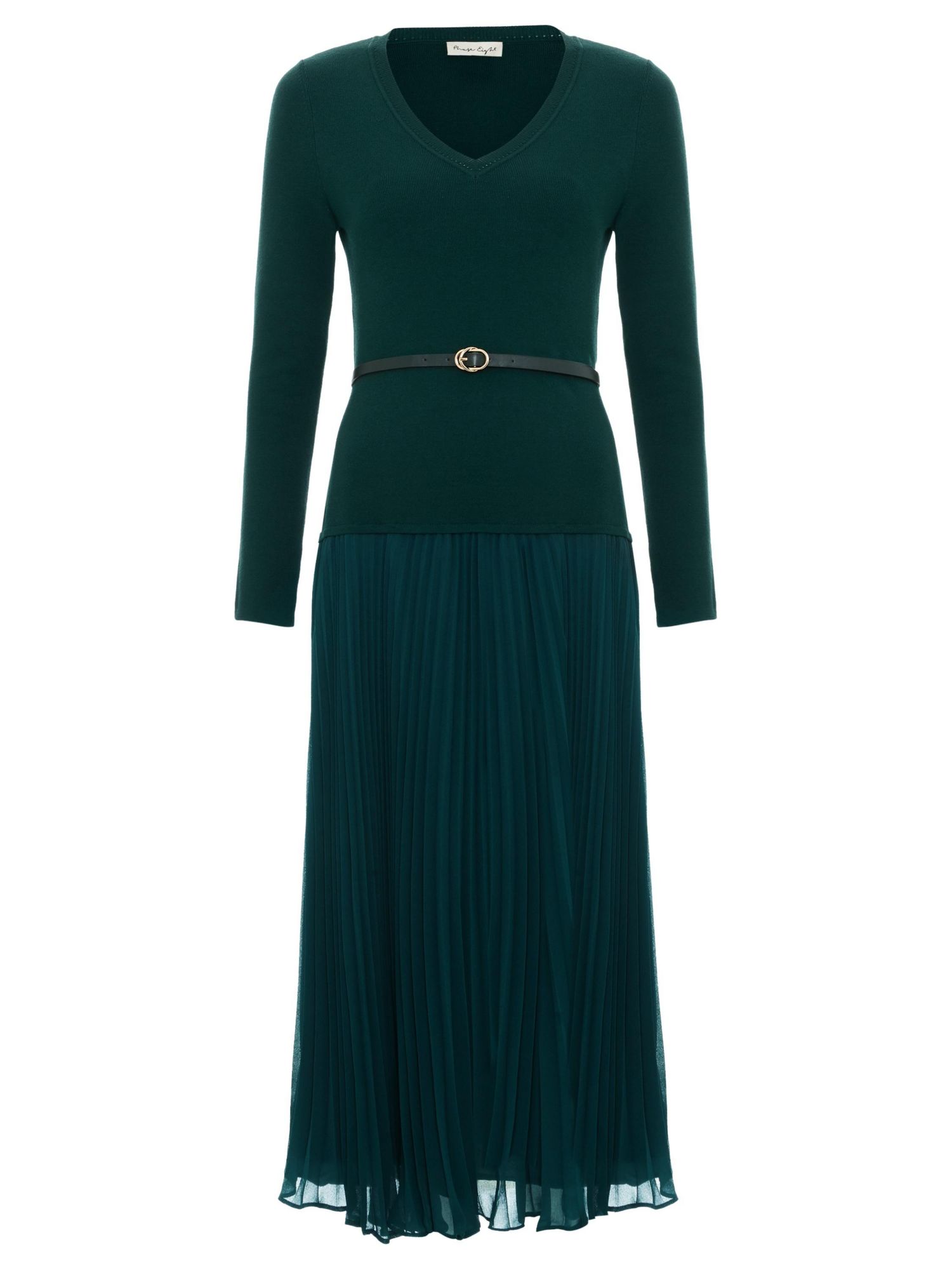Women's Kai Knit V-Neck Midi Dress
