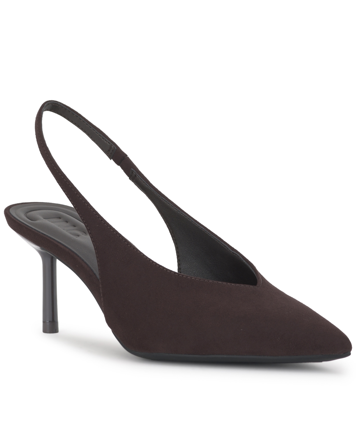 I.n.c. International Concepts Women's Brionna Slingback Pumps, Macy's Exclusive - Rich Truffle Micro