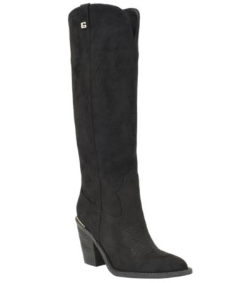 Women's Sashon Tall Wide Calf Topstitched Western Boots