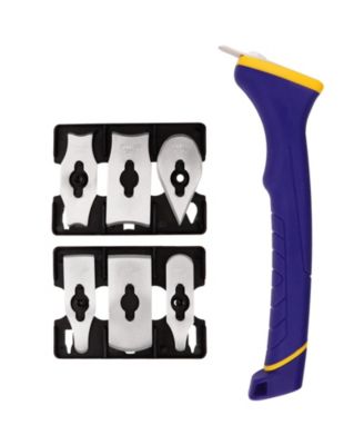 Soft Grip Contour Scraper 6 Shapes Stainless Steel Putty Caulk Wood