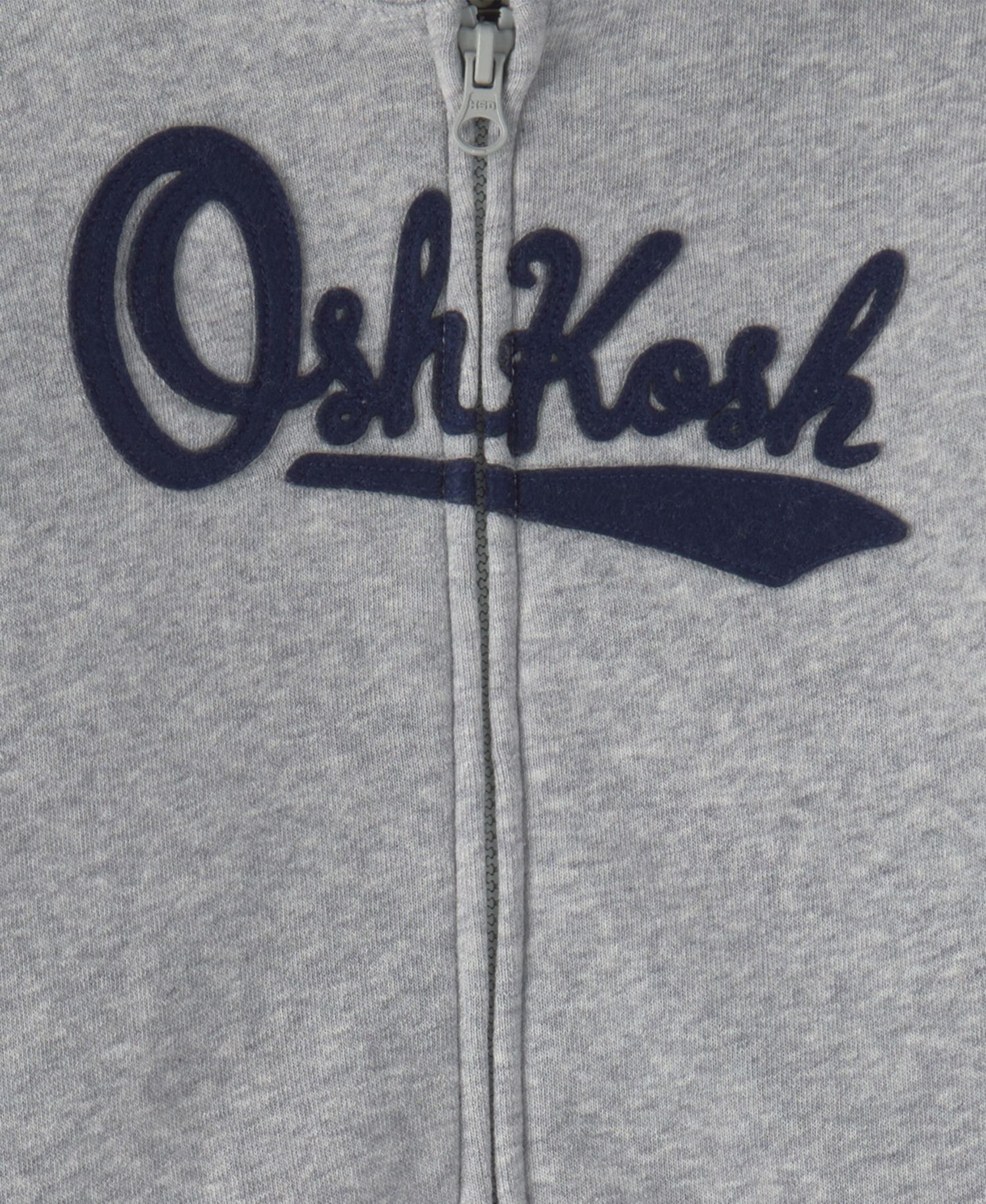 Baby Boys' Long-Sleeve Oshkosh Logo Fleece Hoodie and Pants, 2-Piece Set