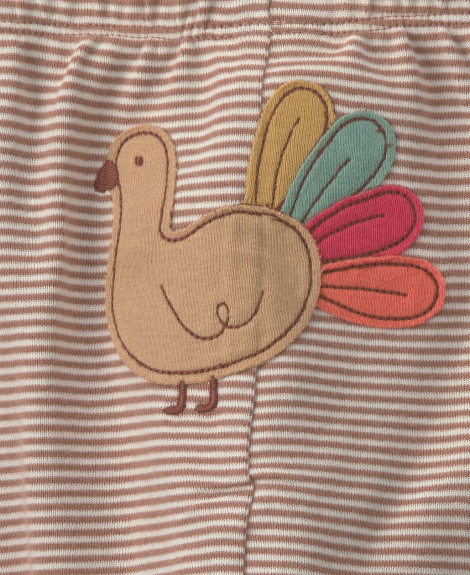 Baby Boys' and Girls' Baby's First Thanksgiving Top and Pants, 2-Piece Set