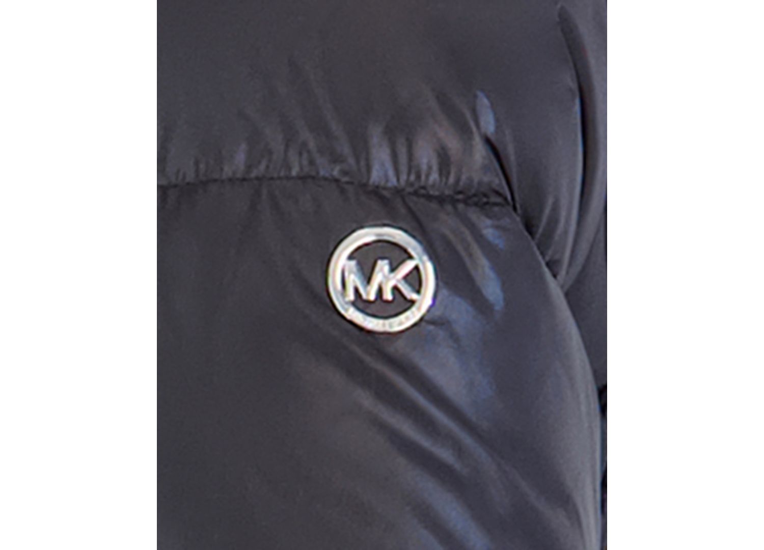 Toddler Girls' 2T-5T Belted Stadium Length MK Logo Long-Sleeve Jacket