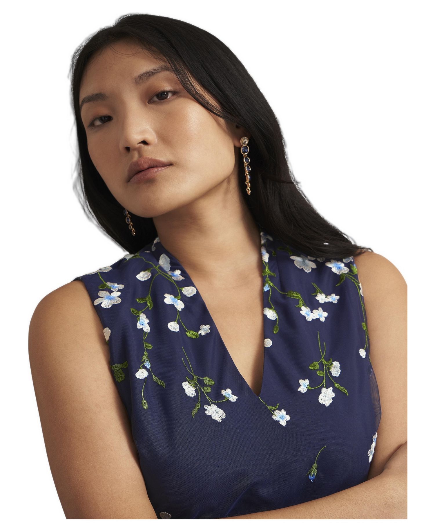 Women's Aria Embroidered Dress