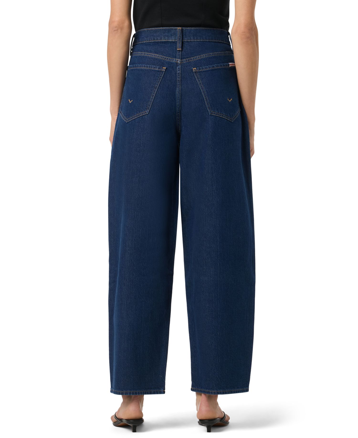 Women's Bailey Relaxed Barrel High-Waisted Wide-Leg Jeans