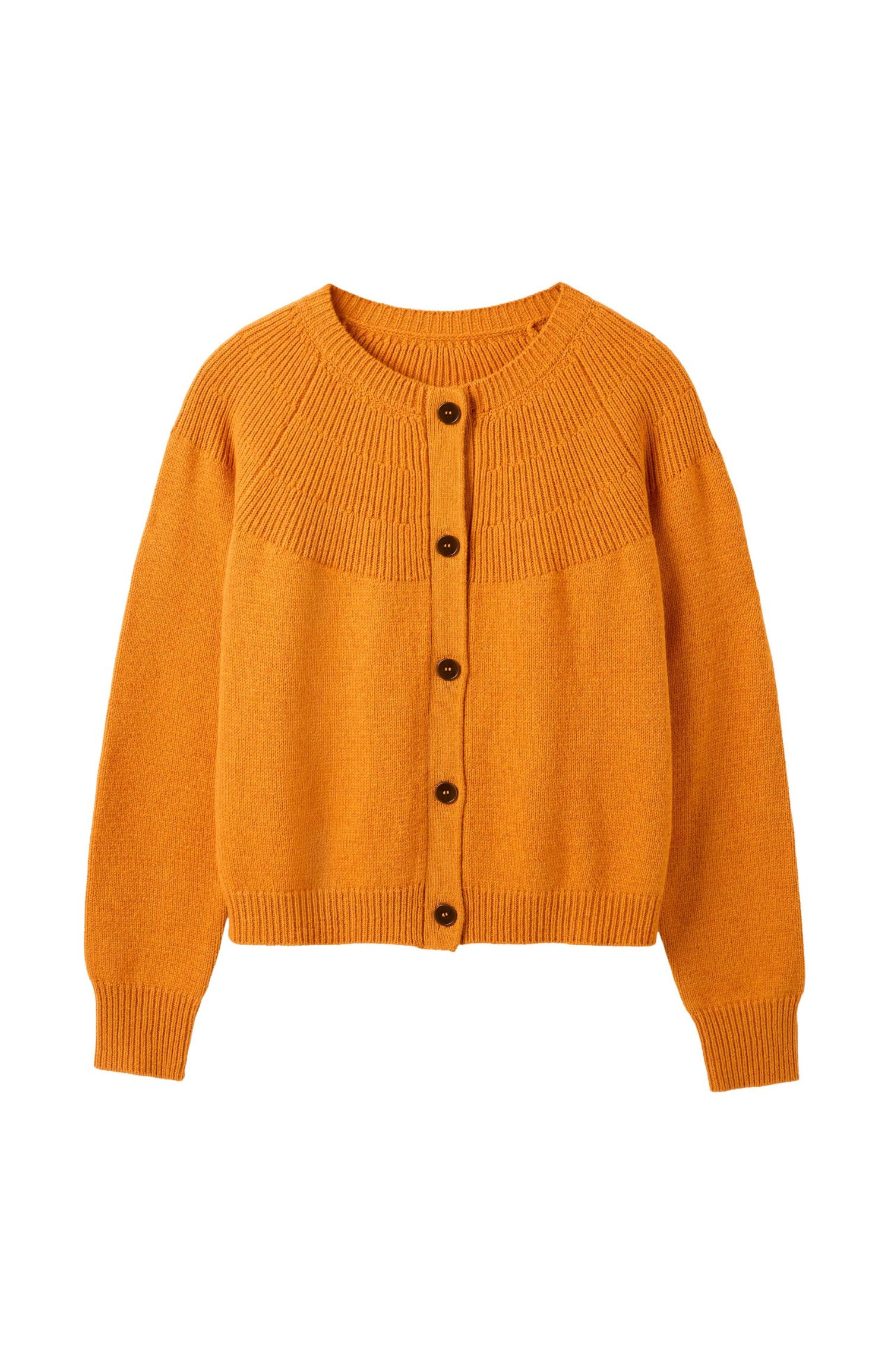 Women's Textured Yoke Sweater
