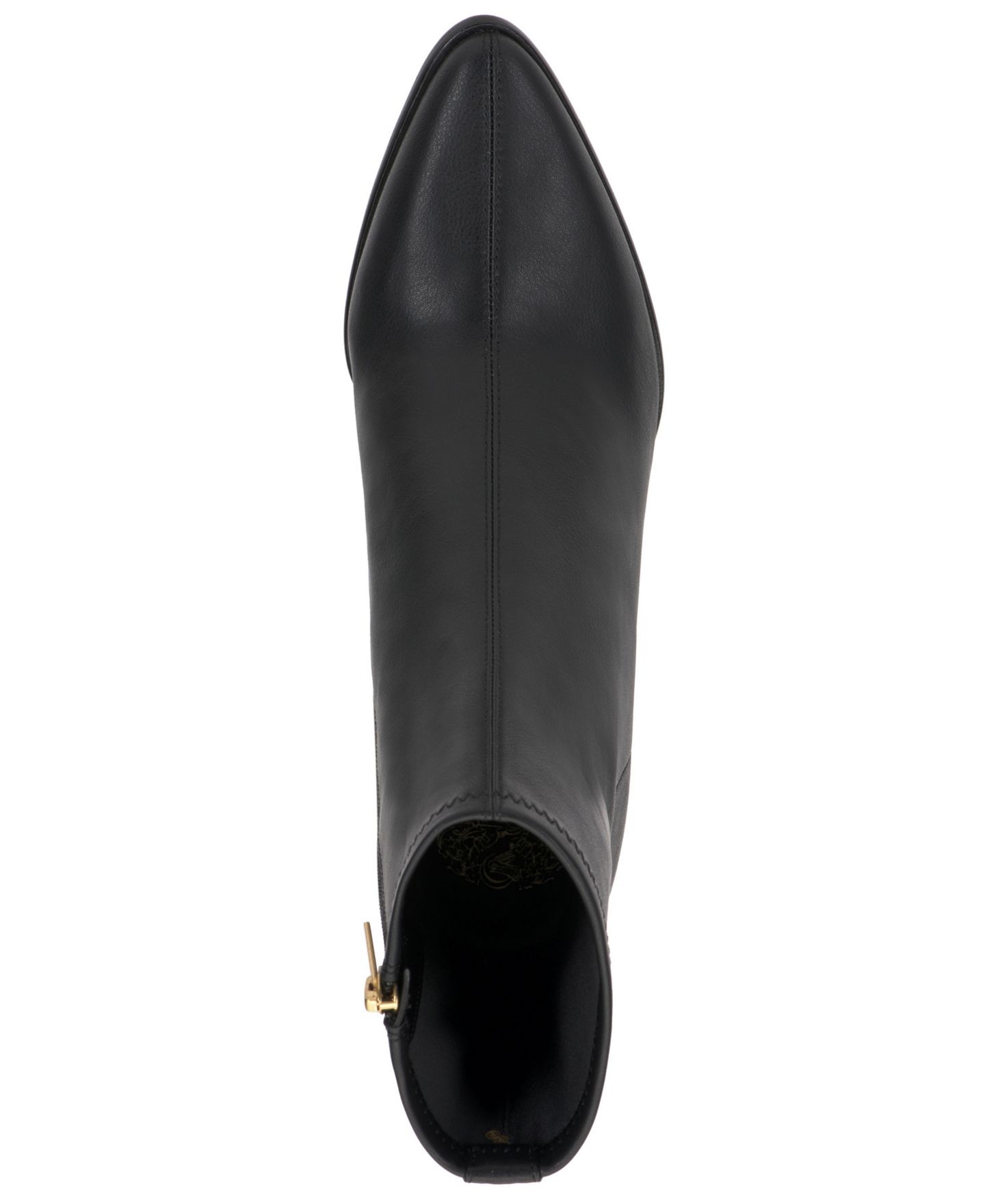 Женские носки Vince Camuto Julea Heel Sock Pointed Toe Booties, цвет: Чёрный — фото 4