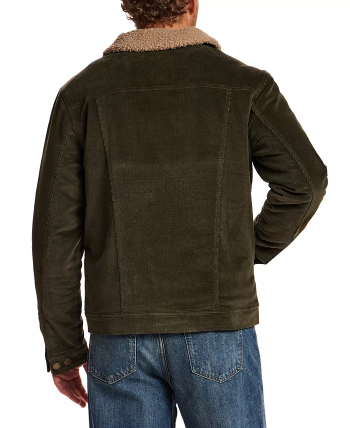Men's Berber Cord Trucker Jacket - thumbnail 5