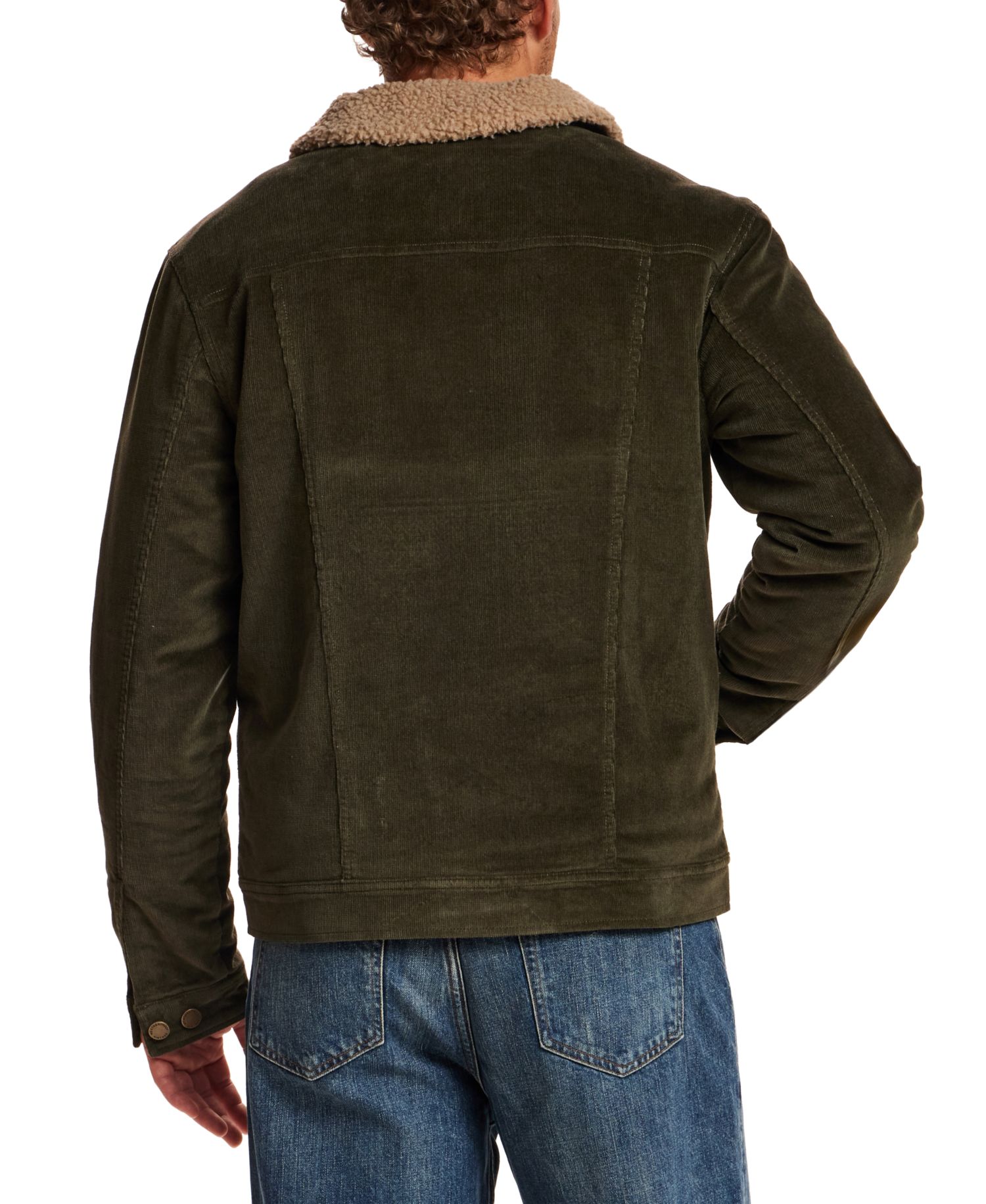 Men's Berber Cord Trucker Jacket