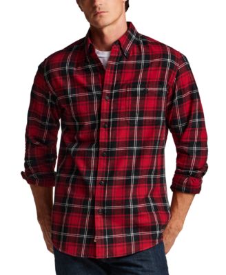 Men's Plaid Flannel Regular-Fit Shirt