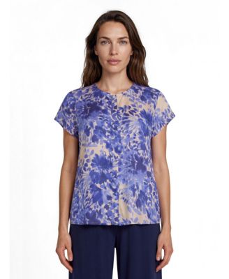 Women's MaLa Round-Neck Short Sleeve Blouse