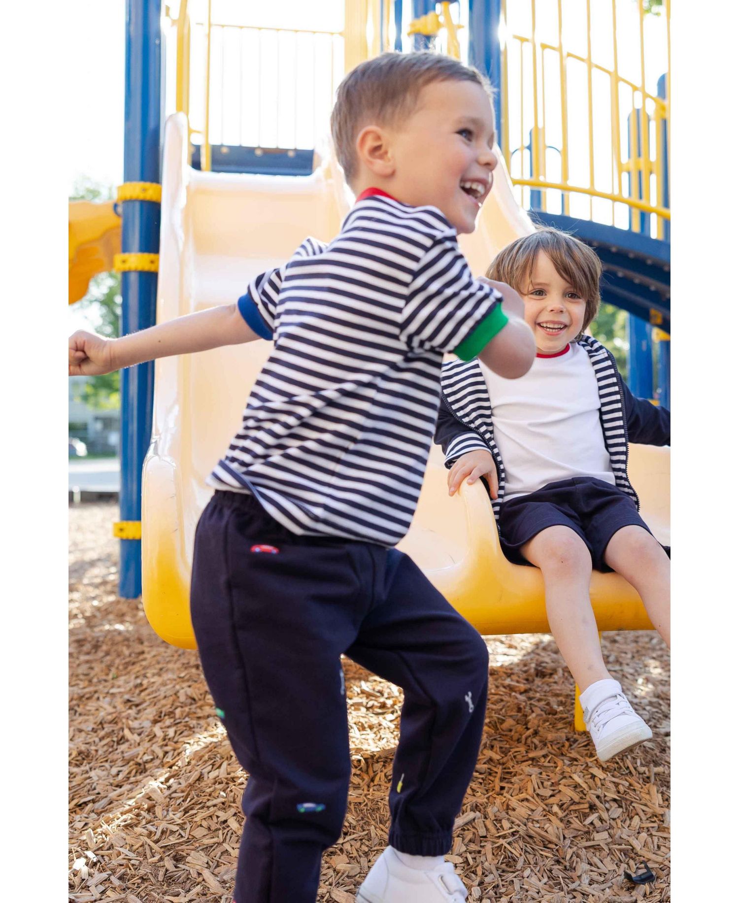 Baby Boy 12M - 24M French Terry Jogger With Cars and Tools