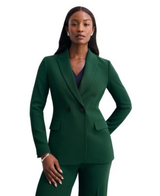 Women's Double-Breasted Tailored Blazer