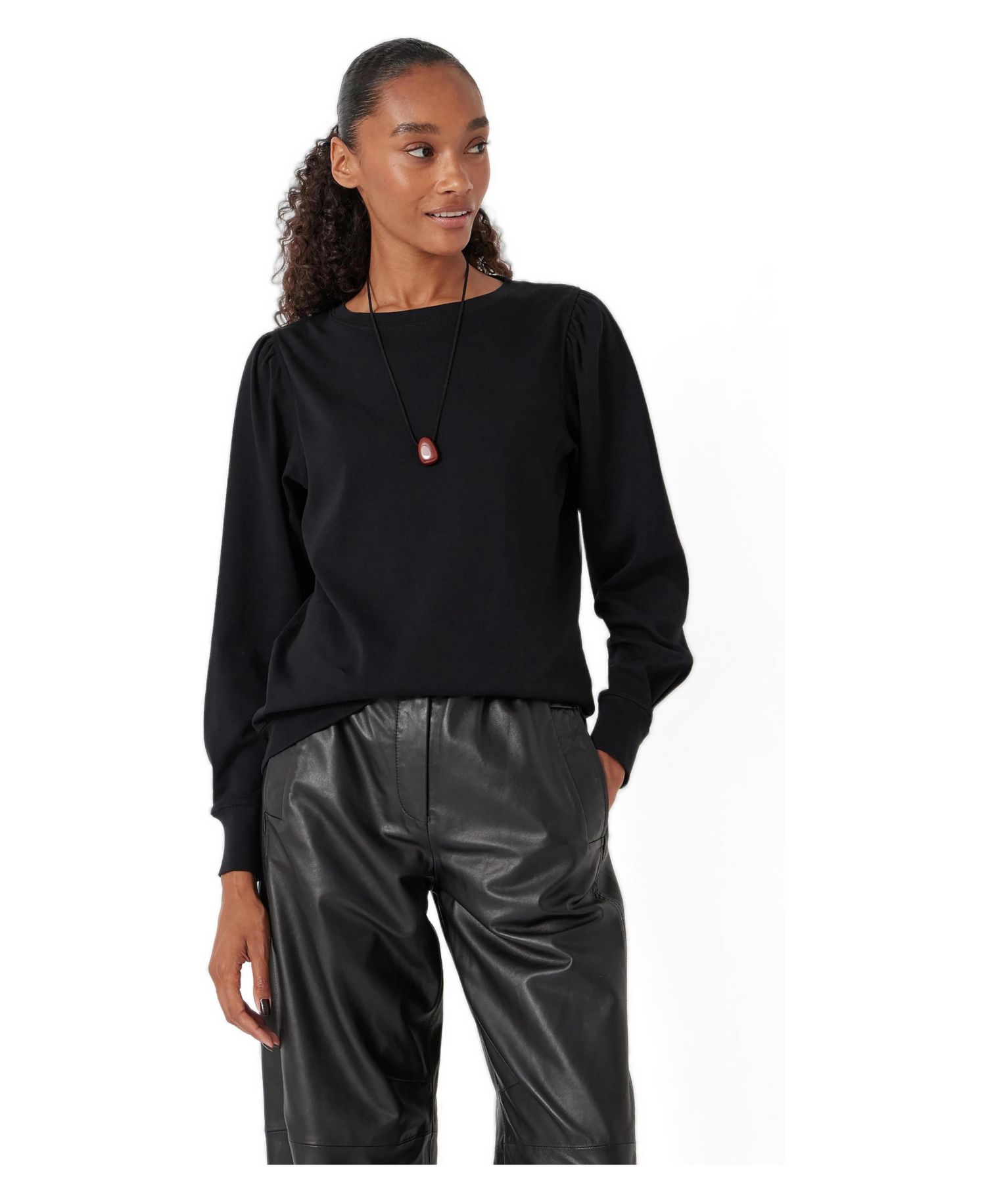 Women's Emily Puff Sleeve Relaxed Top