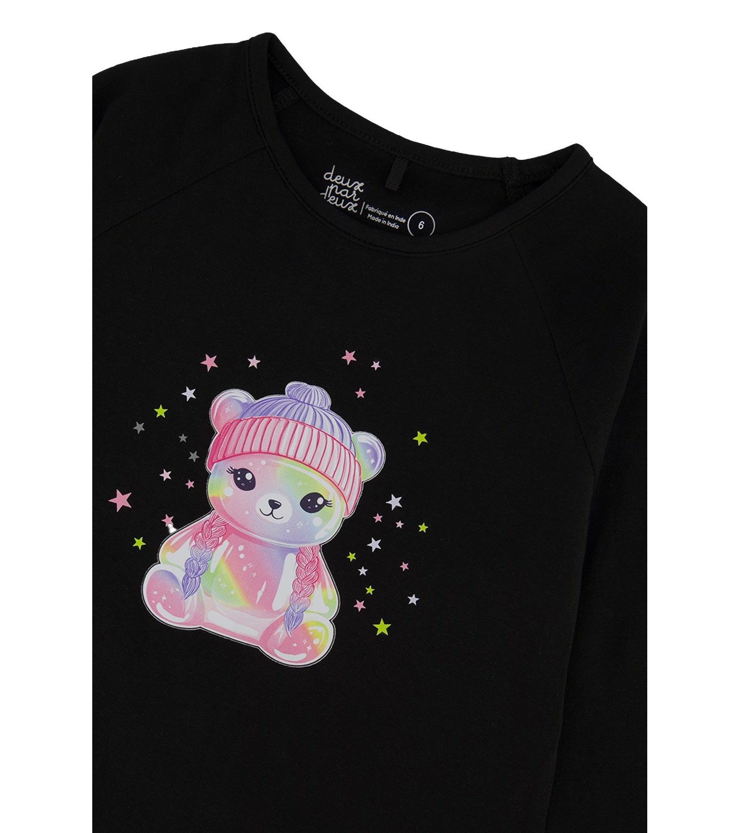 Big Girls Raglan Cotton T-Shirt