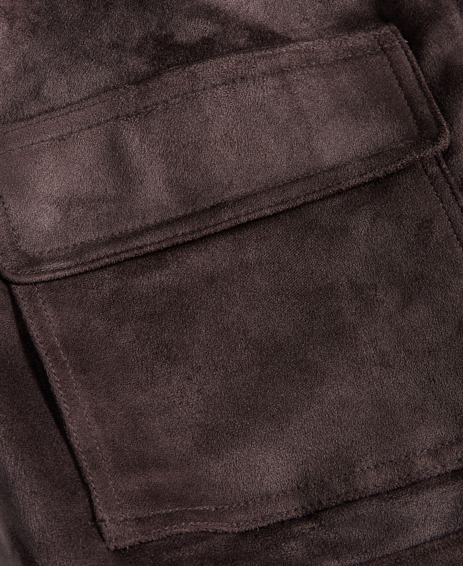 Women's Cropped Faux Suede Jacket