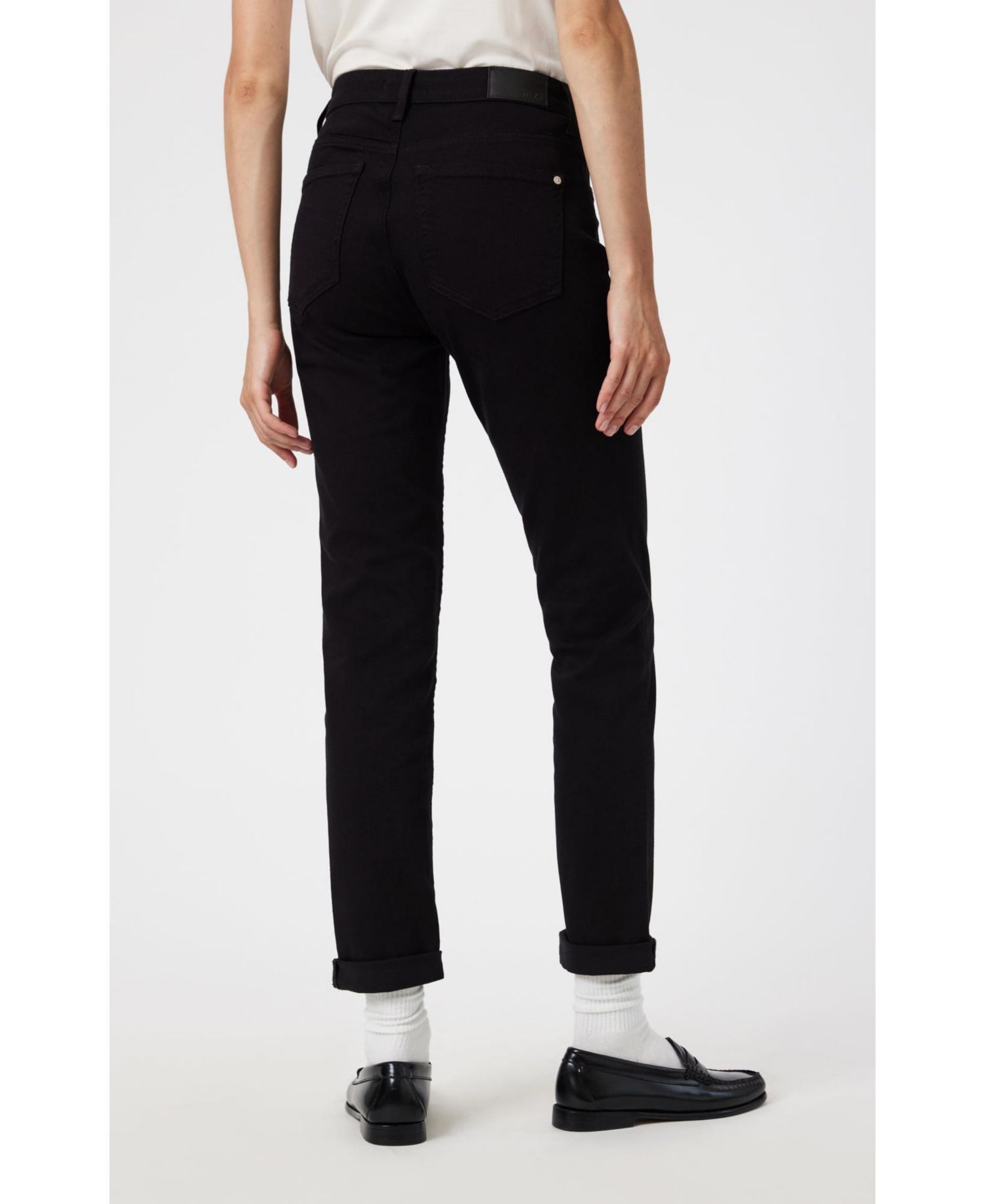 Women's Kathleen Mid-Rise Cuffed-Hem Boyfriend Jeans, 28" Inseam