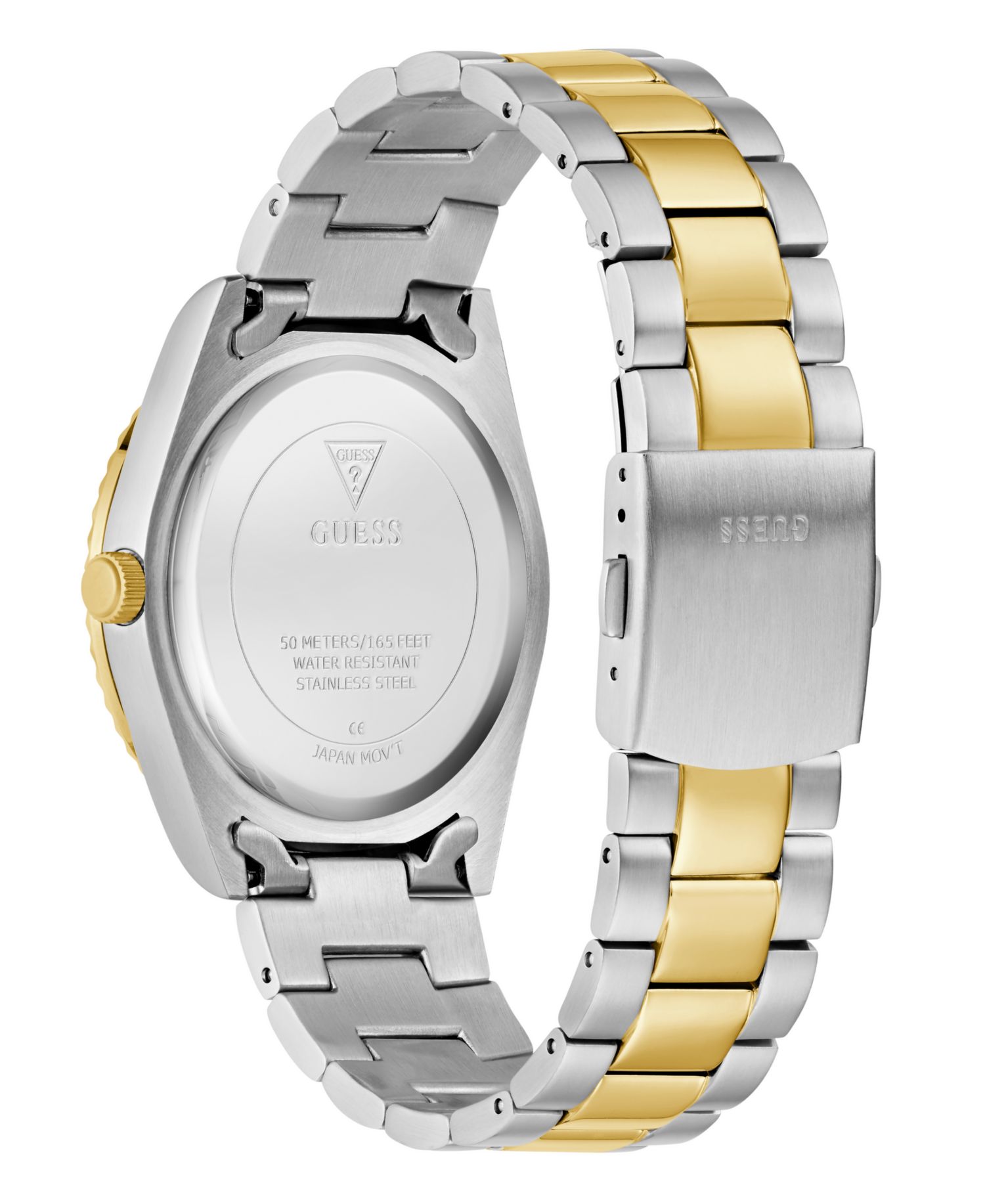 Men's Quartz Two-Tone Stainless Steel Watch 42mm