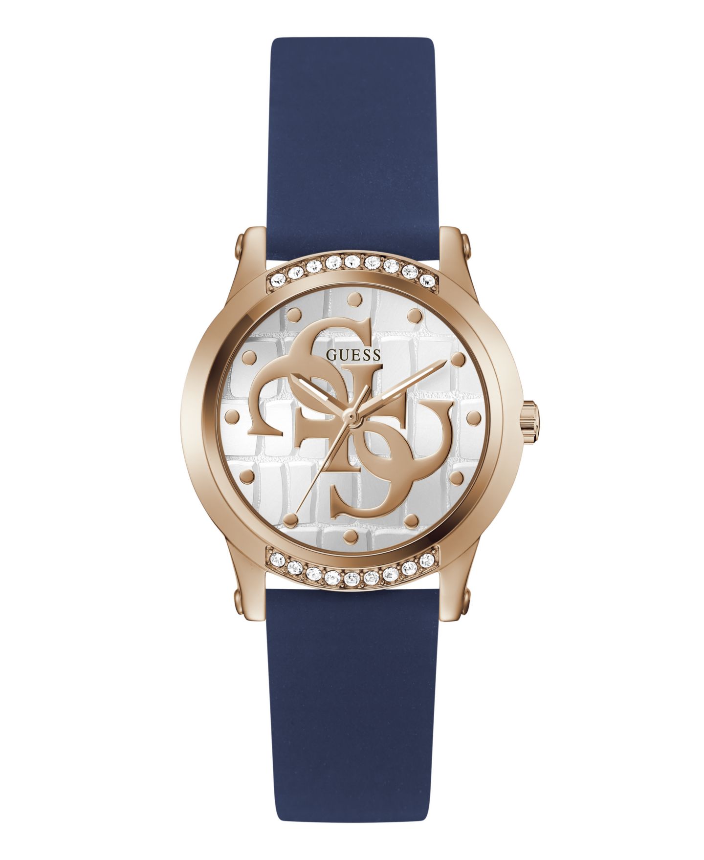 Женские часы GUESS Quartz Blue Silicone 36mm — фото 1