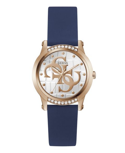 Женские часы GUESS Quartz Blue Silicone 36mm