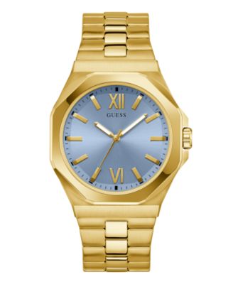 Men's Quartz Gold-Tone Stainless Steel Watch 42mm