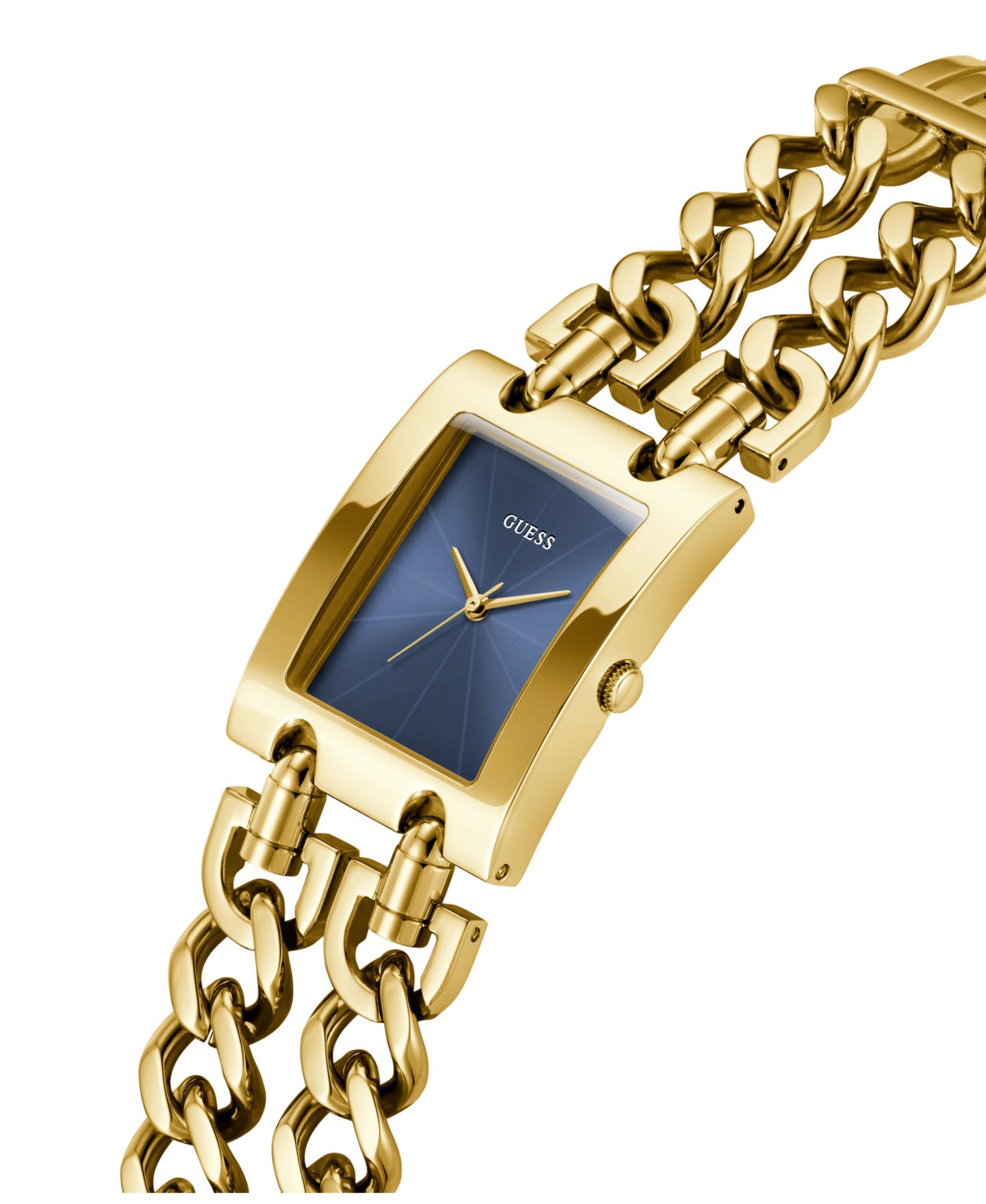 Женские часы GUESS Quartz Gold-Tone Stainless Steel Watch 28mm — фото 4