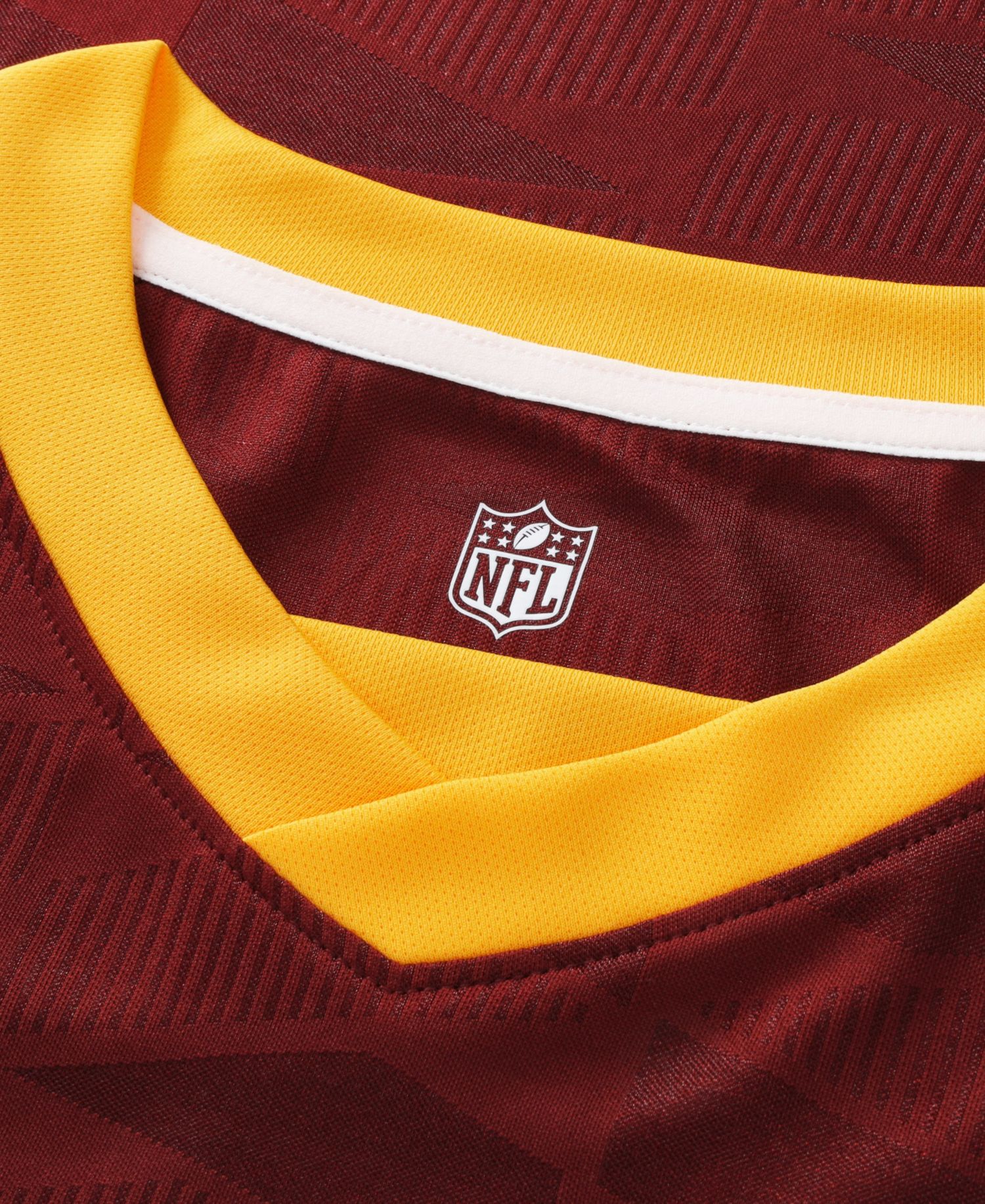 Big Boys and Girls Burgundy Washington Commanders Football x Football V-Neck Fan Jersey
