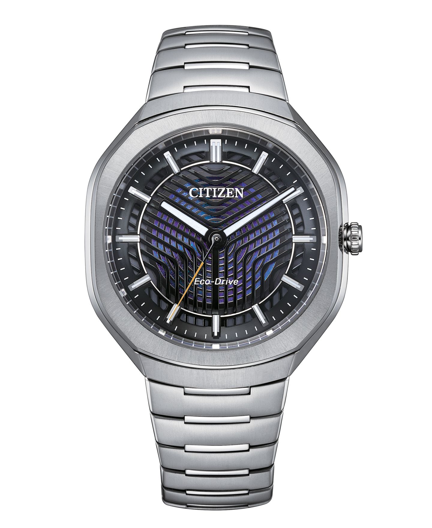 Мужские часы Citizen Eco-Drive 50th Anniversary Photon, серебристые, супертитан, 39.6 мм — фото 1