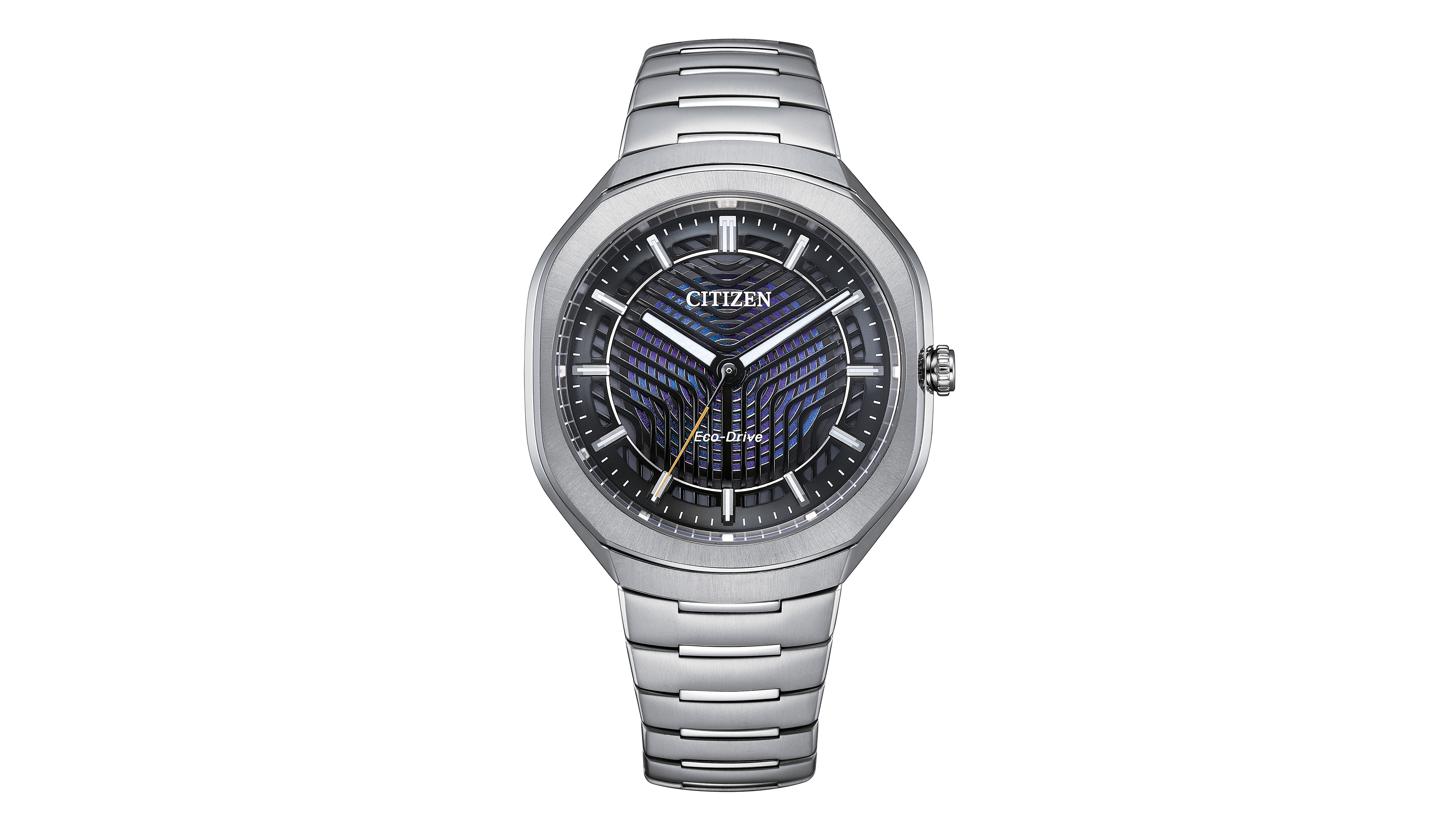 Citizen Eco-Drive 50th Anniversary Men's Limited Edition Photon Silver-Tone Super Titanium Bracelet Watch 39.6mm