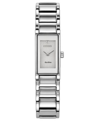 Women's Axiom Silver-Tone Stainless Steel Bracelet Watch 14.3mm
