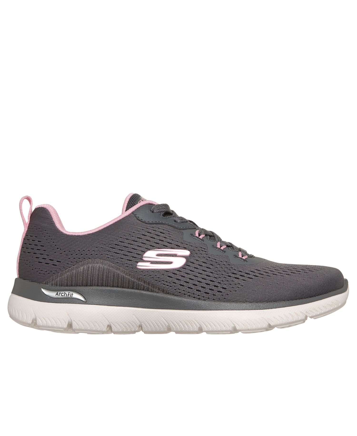 Women's Slip-Ins: Arch Fit Summits - Daily Flow Sneakers Wide Width from Finish Line
