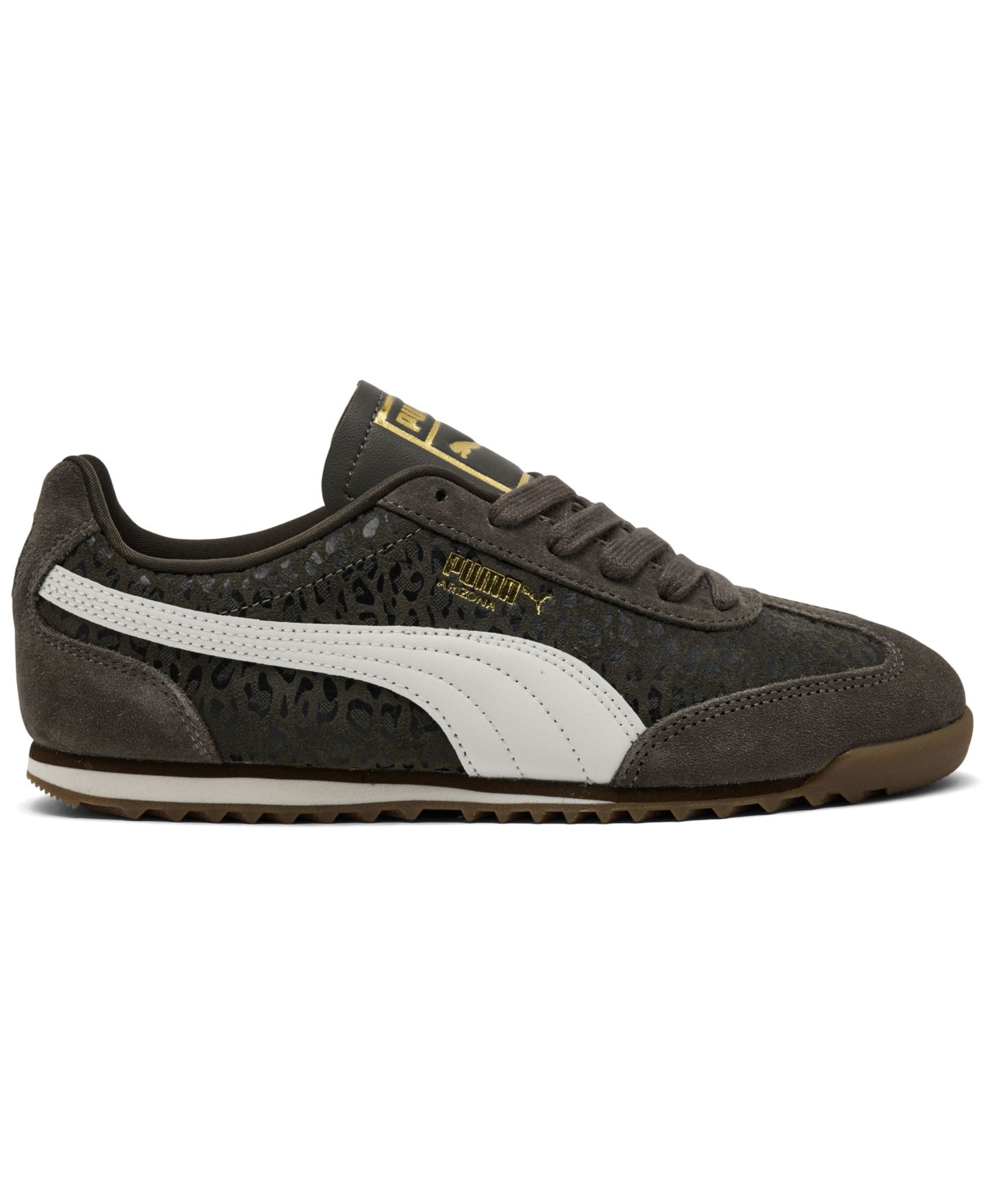 Женские кроссовки Puma Arizona Cat Lifestyle, цвет: Бронзовый / Белый — фото 3