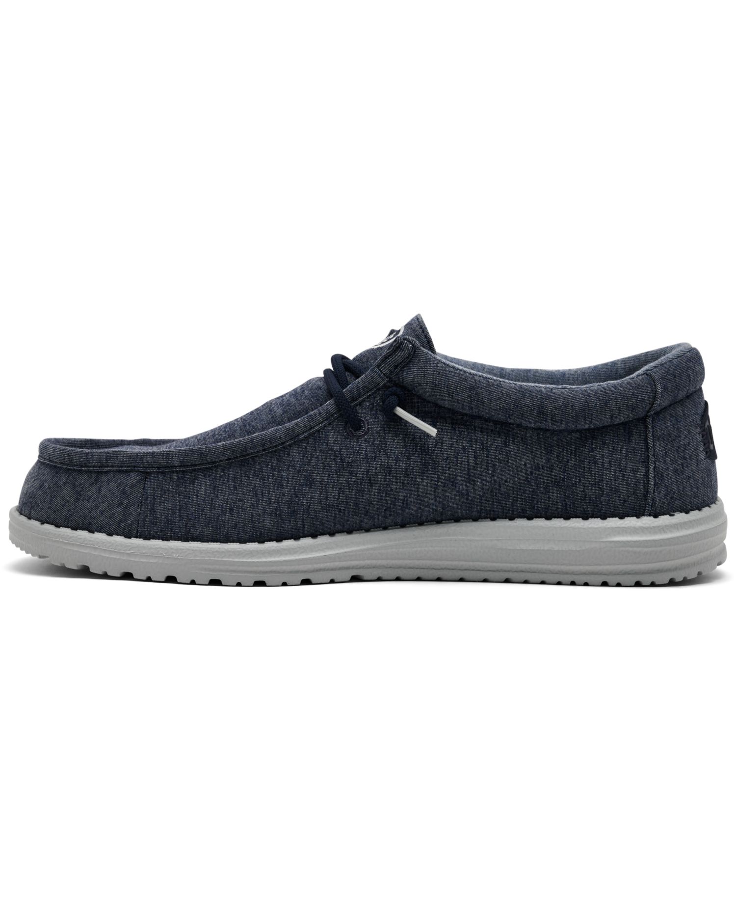 Men's Wally Stretch Jersey Slip-On Lifestyle Moccasin Loafers from Finish Line