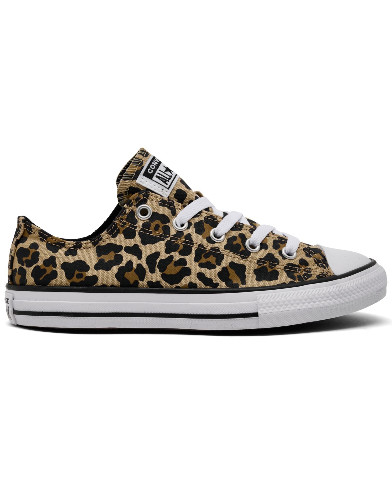 Стильные кроссовки с леопардовым принтом Little Girls Chuck Taylor All Star от Finish Line