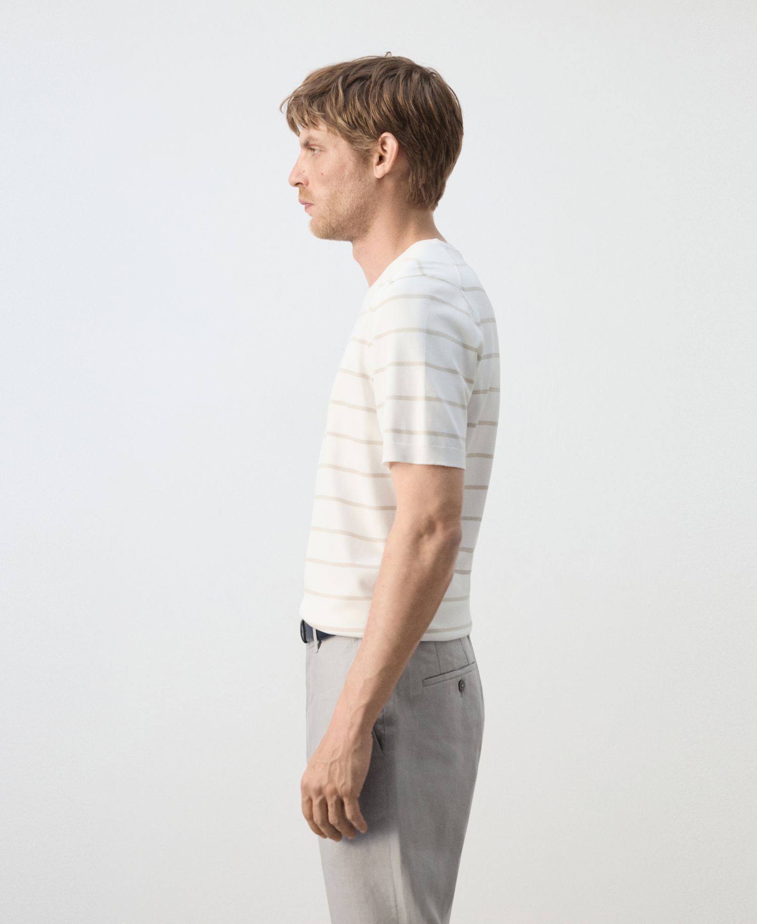 Men's Striped Jersey T-Shirt