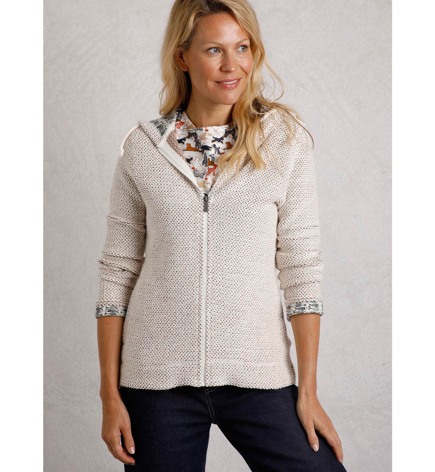 Women's Chicoa Full Zip Macaroni Hoodie