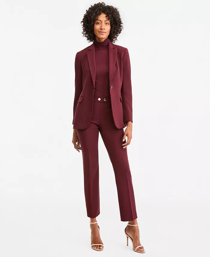 Women's Mid-Rise Straight-Leg Pants - thumbnail 6