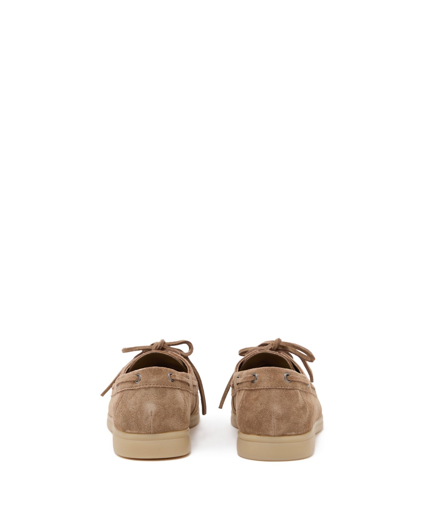 Женские туфли REISS Lola Suede Flat Boat — фото 3