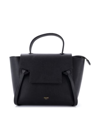 Nano Belt Bag Textured Leather